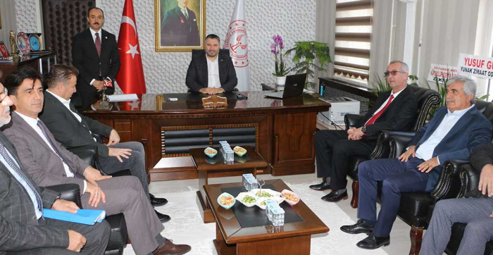 Sanayi ve Teknoloji Bakan Yardımcısı Oruç Baba İnan Yunak’ta