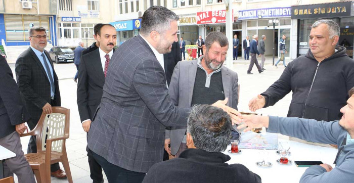 Sanayi ve Teknoloji Bakan Yardımcısı Oruç Baba İnan Yunak’ta