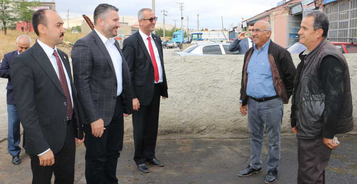 Sanayi ve Teknoloji Bakan Yardımcısı Oruç Baba İnan Yunak’ta