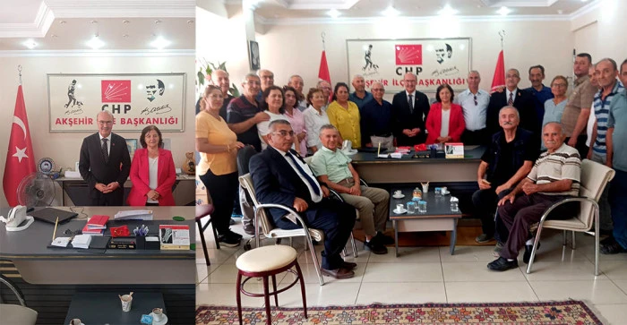 CHP’nin 102. Kuruluş Yıldönümü Akşehir’de Coşkuyla Kutlandı