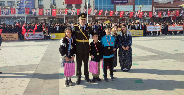 Akşehir’de Cumhuriyet Bayramı Coşkusu