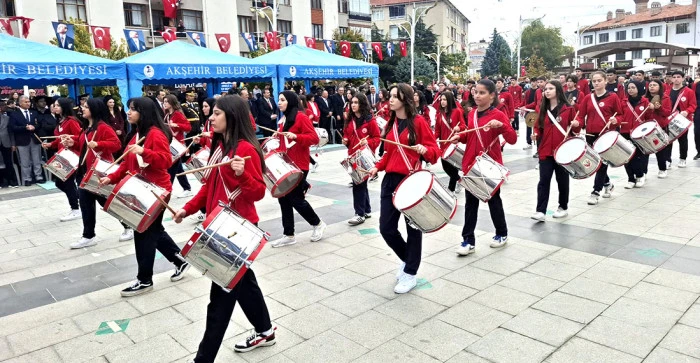Cumhuriyet’in 102. Yılı Akşehir’de Coşkuyla Kutlandı