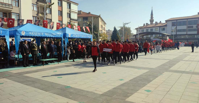 Akşehir’de Cumhuriyet Bayramı Coşkusu