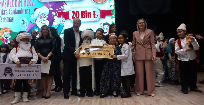 Fıkra Canlandırma Yarışmasında Minikler Birincilik İçin Ter Döktü