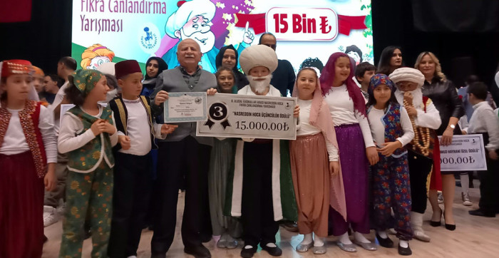 Fıkra Canlandırma Yarışmasında Minikler Birincilik İçin Ter Döktü