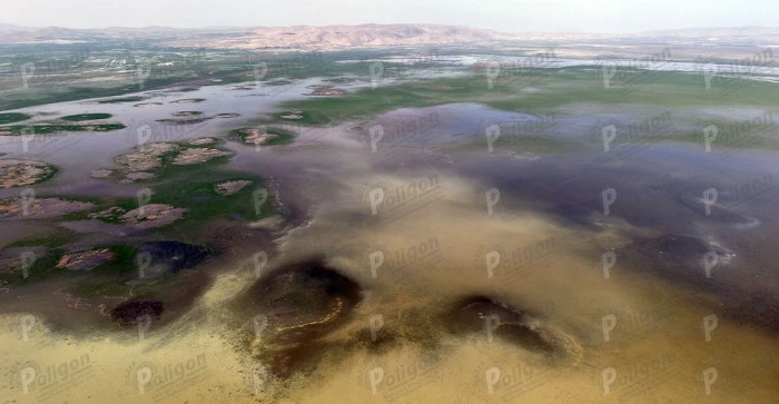 AKŞEHİR G&Ouml;L&Uuml; 8 YIL ARADAN SONRA SU TUTMAYA BAŞLADI