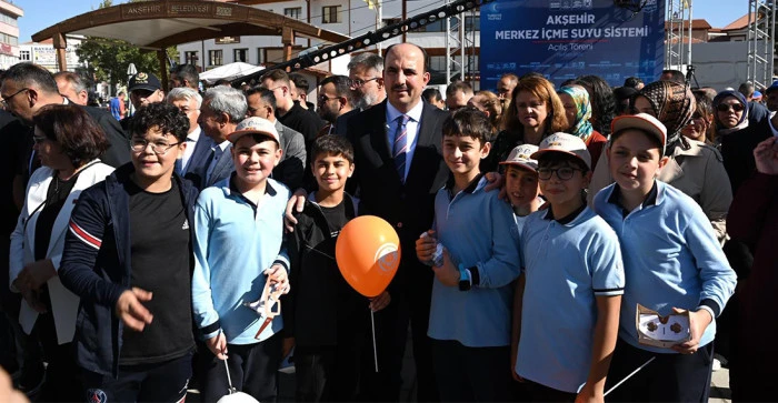 Akşehir Merkez İçme Suyu Sistemi Törenle Hizmete Açıldı