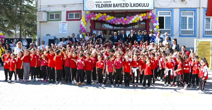 Akşehir’de İlköğretim Haftası Kutlama Programı Yıldırım Beyazid İlkokulu’nda Yapıldı