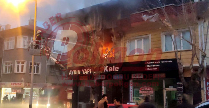 Akşehir’de Ev Yangını