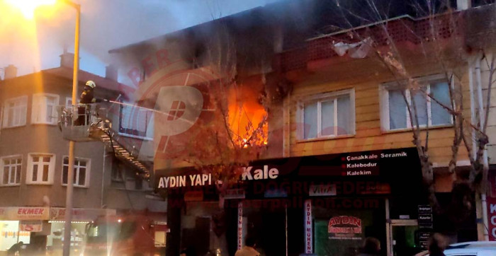 Akşehir’de Ev Yangını