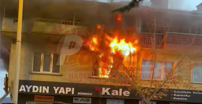 Akşehir’de Ev Yangını