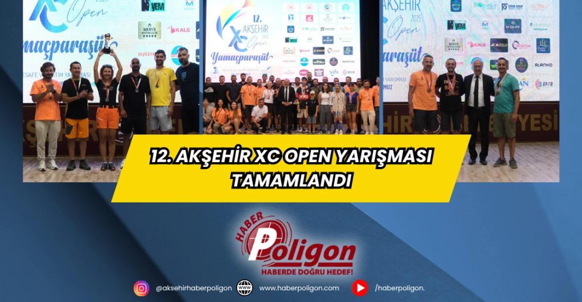 12. Akşehir XC Open Yarışması Tamamlandı