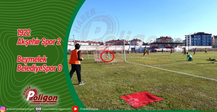 1922 Akşehir Spor 2 - 0 Beymelek BelediyeSpor