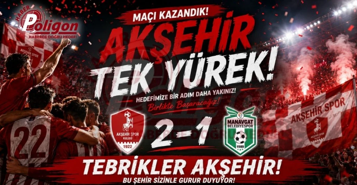 1922 AKŞEHİR SPOR DESTAN YAZDI