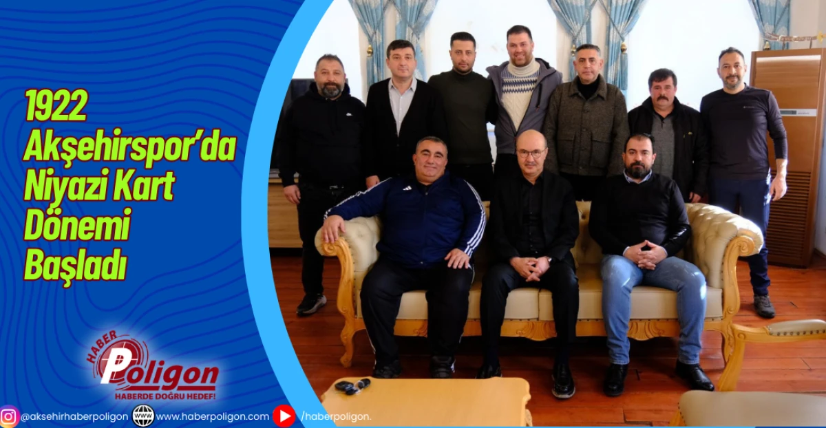 1922 Akşehir Spor&rsquo;da Niyazi Kart D&ouml;nemi Başladı