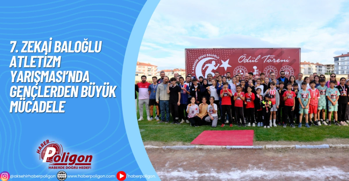 7. Zekai Baloğlu Atletizm Yarışması'nda Gençlerden Büyük Mücadele