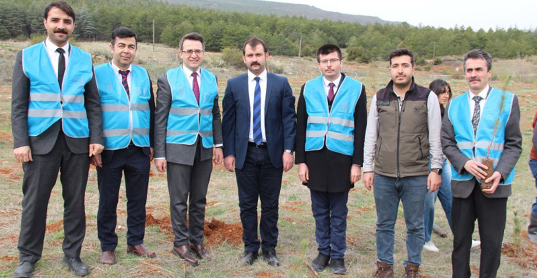 Adalet Ormanı’na 100 Adet Fidan Dikildi