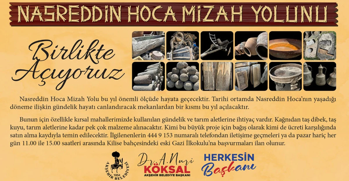 Akşehir Açık Hava Müzesine Dönüşüyor!