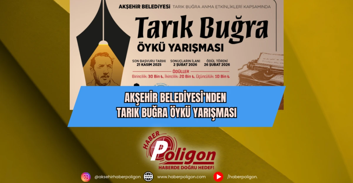 Akşehir Belediyesi’nden Tarık Buğra Öykü Yarışması