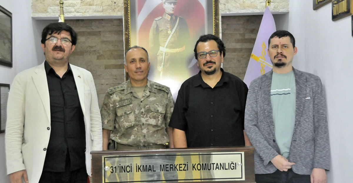 Akşehir Gazeteciler Cemiyeti’nden Garnizon Komutanı Albay Polat’a Ziyaret