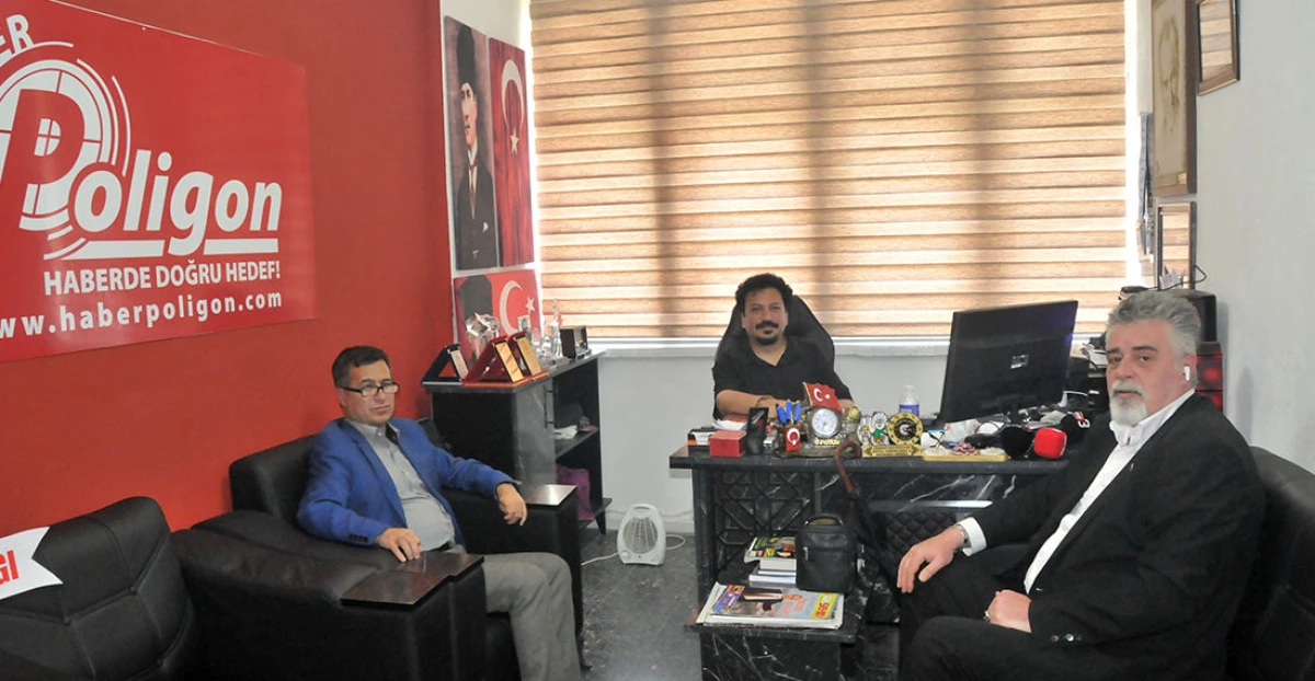Akşehir Gelecek Partisi'nden Haber Poligon’a Ziyaret