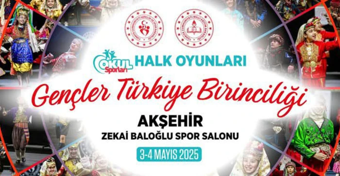 Akşehir Hafta Sonu Halk Oyunları Gençler Türkiye Birinciliği Yarışmasına Ev Sahipliği Yapacak