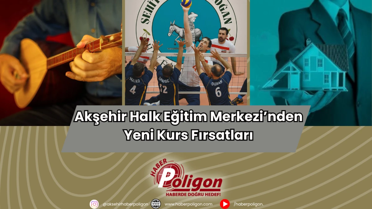 Akşehir Halk Eğitim Merkezi’nden Yeni Kurs Fırsatları