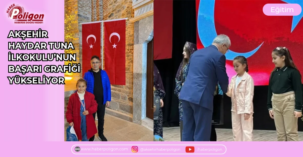 AKŞEHİR HAYDAR TUNA İLKOKULU&rsquo;NUN BAŞARI GRAFİĞİ Y&Uuml;KSELİYOR