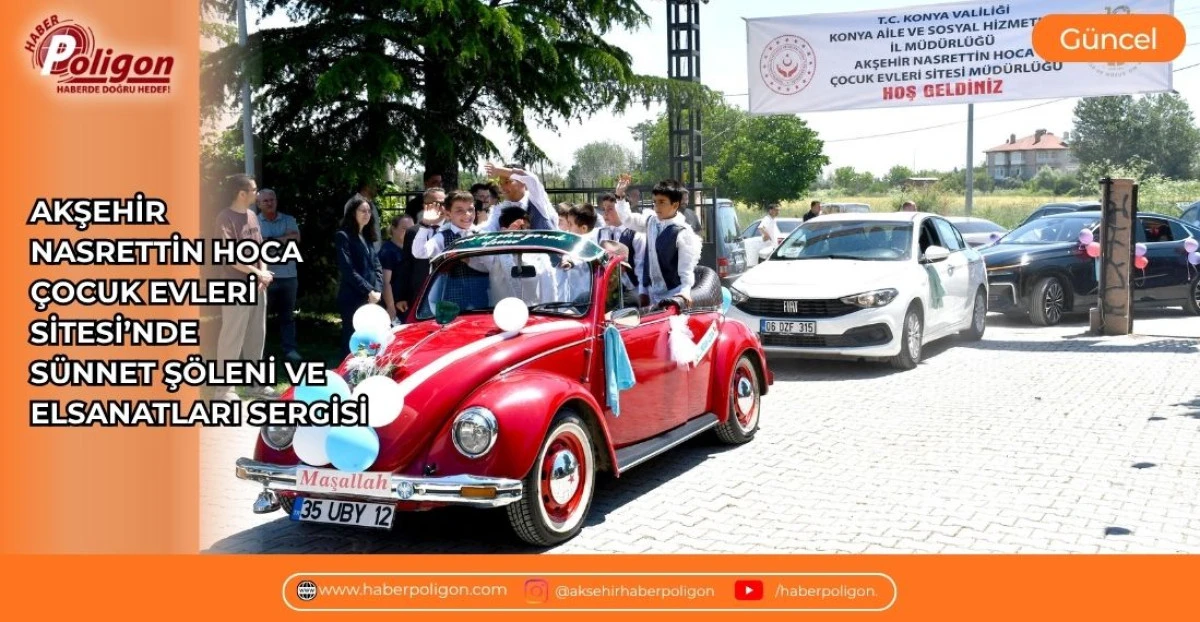 AKŞEHİR NASRETTİN HOCA &Ccedil;OCUK EVLERİ SİTESİ&rsquo;NDE S&Uuml;NNET Ş&Ouml;LENİ VE ELSANATLARI SERGİSİ