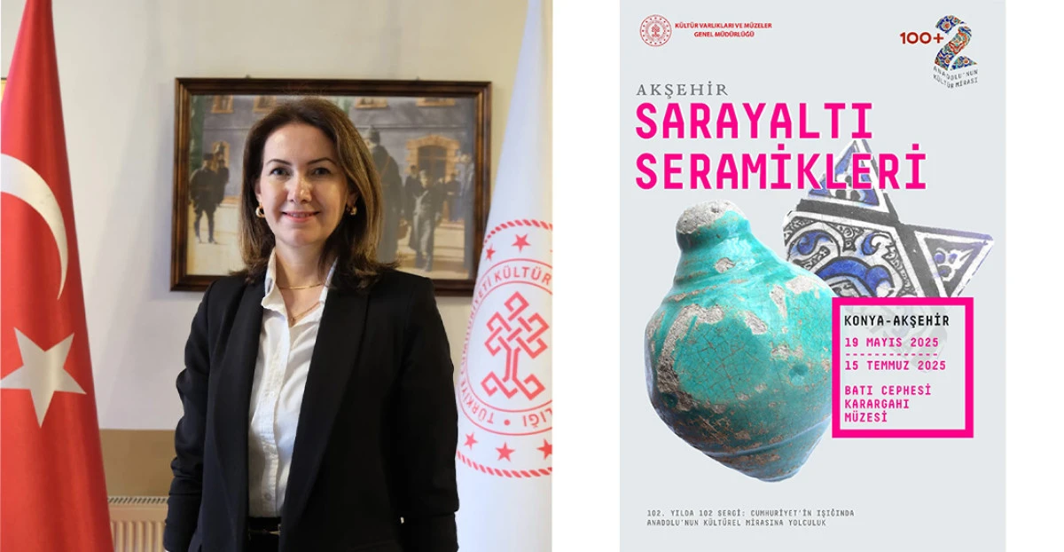 Akşehir Sarayaltı Seramikleri Sergisi 19 Mayıs’ta Açılacak