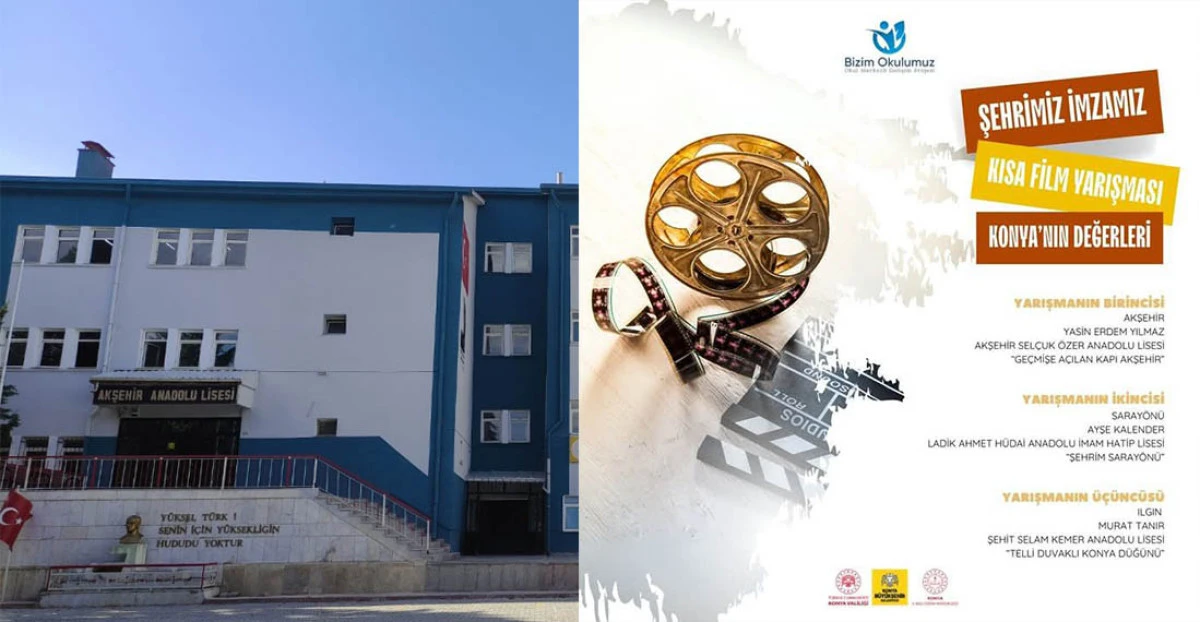 Akşehir Şehit Selçuk Özer Anadolu Lisesi Öğrencisi Kısa Film Yarışmasında Konya Birincisi Oldu