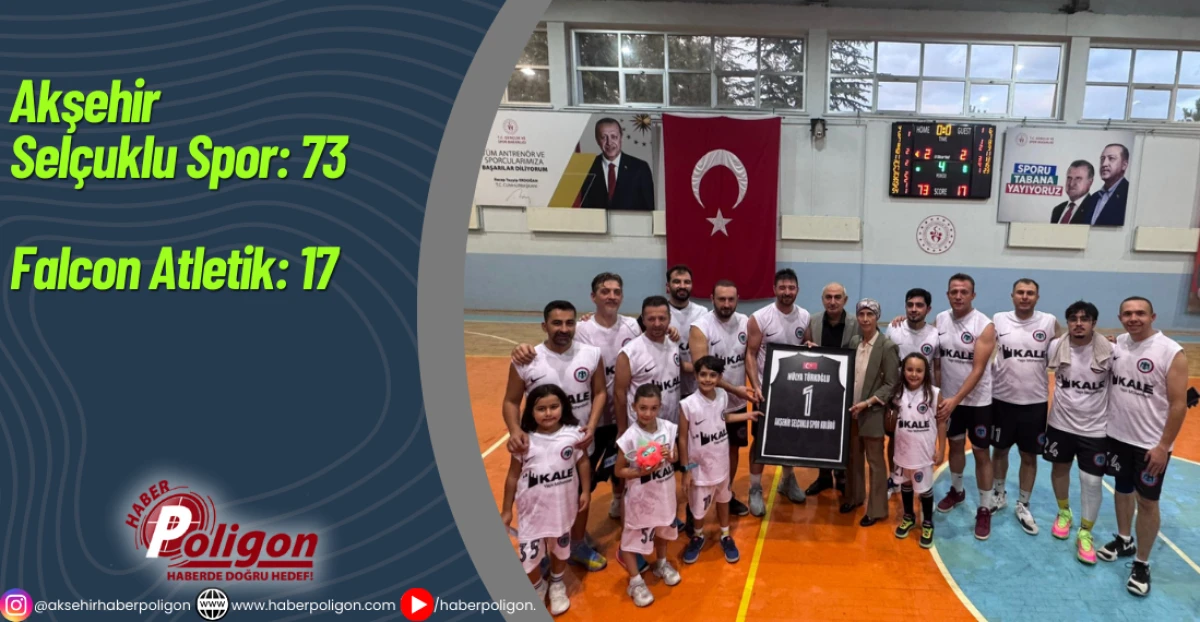 Akşehir Selçuklu Spor: 73 Falcon Atletik: 17