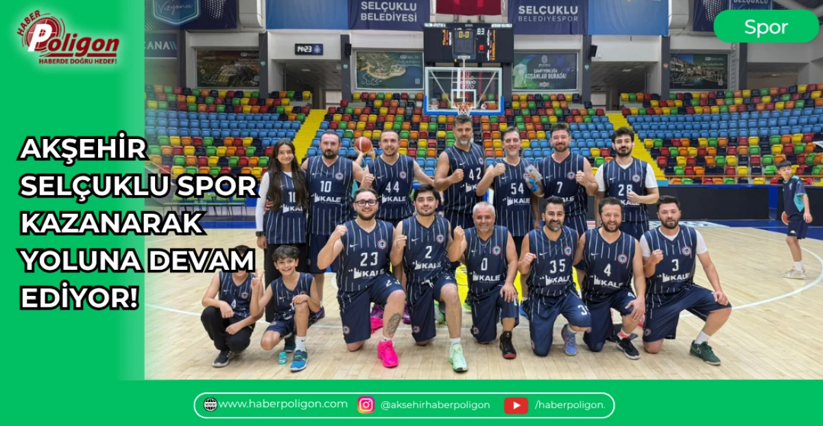 AKŞEHİR SEL&Ccedil;UKLU SPOR KAZANARAK YOLUNA DEVAM EDİYOR!