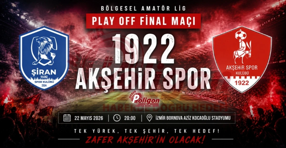AKŞEHİR TEK Y&Uuml;REK: 1922 AKŞEHİR SPOR PLAY-OFF FİNALİNE HAZIR