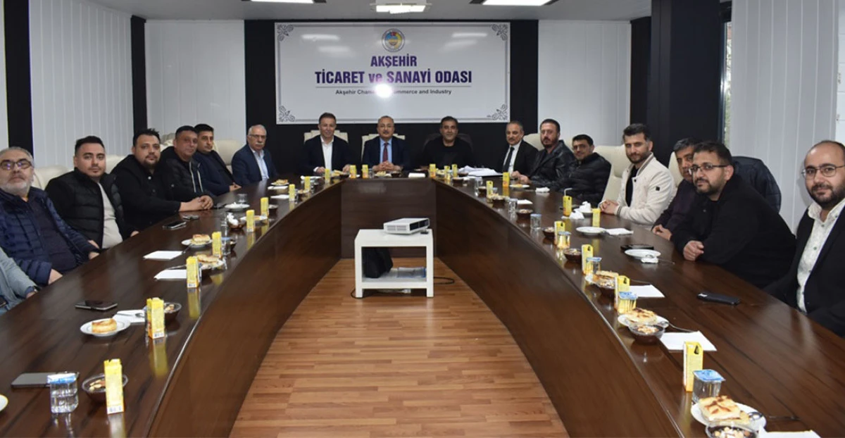 Akşehir Ticaret ve Sanayi Odası Nisan Ayı Meclis Toplantısı Gerçekleşti