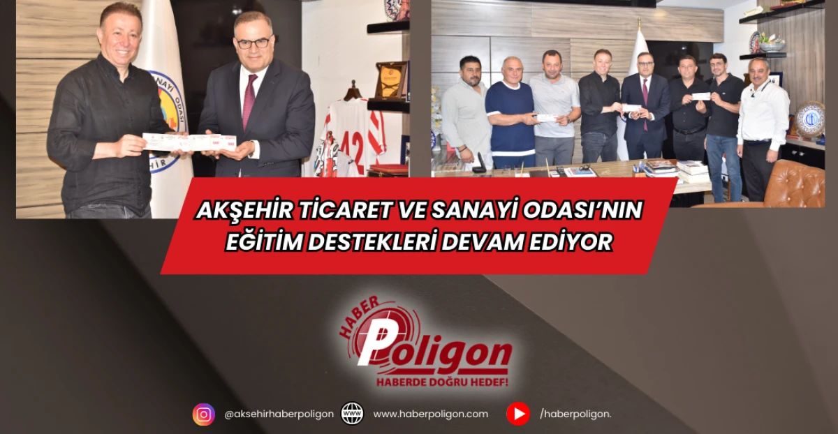 Akşehir TSO’nun Eğitim Destekleri Devam Ediyor