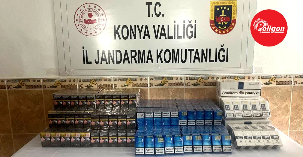Akşehir’de 1050 Paket Gümrük Kaçağı Sigara Ele Geçirildi