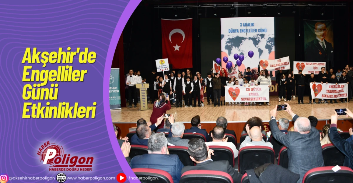 Akşehir’de Engelliler Günü Etkinlikleri 