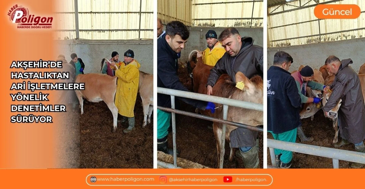 AKŞEHİR&rsquo;DE HASTALIKTAN ARİ İŞLETMELERE Y&Ouml;NELİK DENETİMLER S&Uuml;R&Uuml;YOR