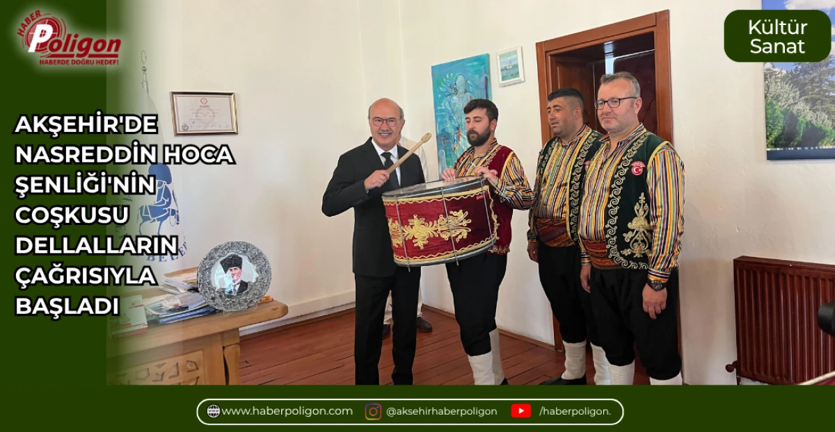 AKŞEHİR'DE NASREDDİN HOCA ŞENLİĞİ'NİN COŞKUSU DELLALLARIN &Ccedil;AĞRISIYLA BAŞLADI