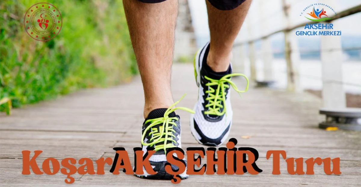 Akşehir'de Sağlıklı Yaşam İçin İlk Adım: “KoşarAK Şehir Turu” Başlıyor  