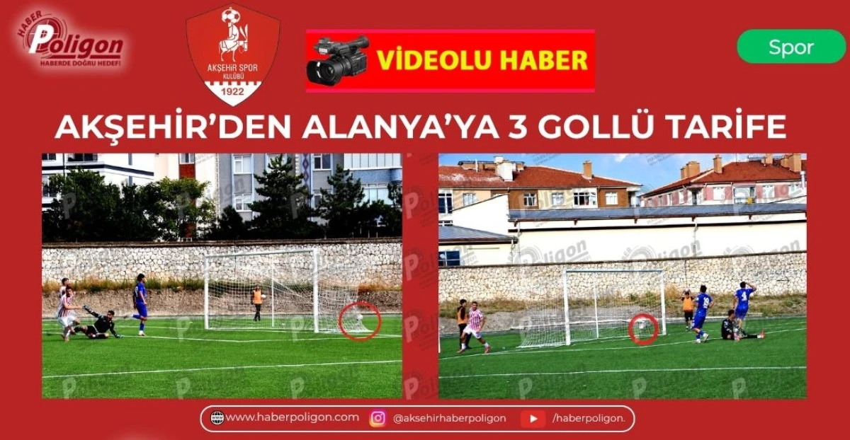 AKŞEHİR&rsquo;DEN ALANYA&rsquo;YA 3 GOLL&Uuml; TARİFE