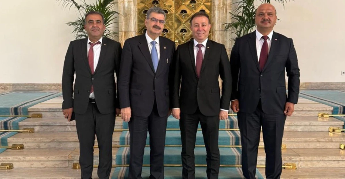 Akşehirli Heyetten Milletvekili Orhan Erdem’e Ziyaret
