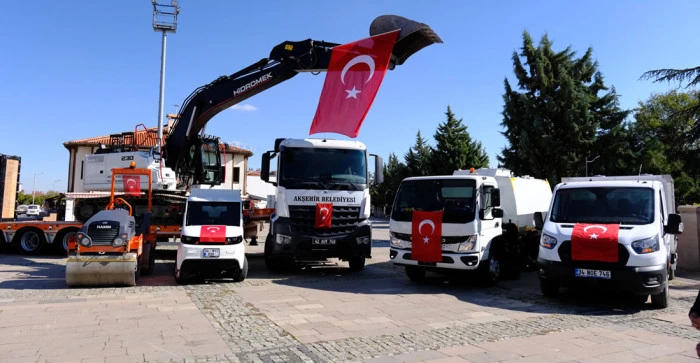 Akşehir Belediyesi’nden 20 Milyon TL’lik Araç Yatırımı