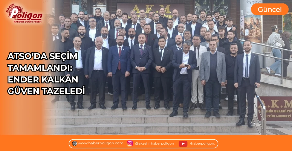 ATSO&rsquo;DA SE&Ccedil;İM TAMAMLANDI: ENDER KALKAN G&Uuml;VEN TAZELEDİ