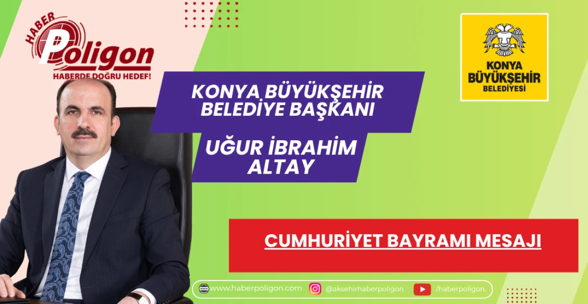 BAŞKAN ALTAY: &ldquo;29 EKİM CUMHURİYET BAYRAMIMIZ KUTLU OLSUN&rdquo;