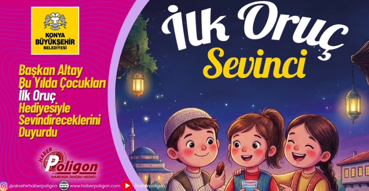 Başkan Altay Bu Yılda &Ccedil;ocukları İlk Oru&ccedil; Hediyesiyle Sevindireceklerini Duyurdu