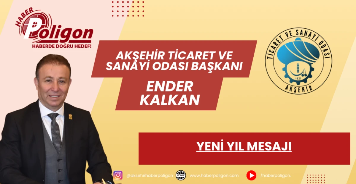 Başkan Kalkan'dan Yeni Yıl Mesajı
