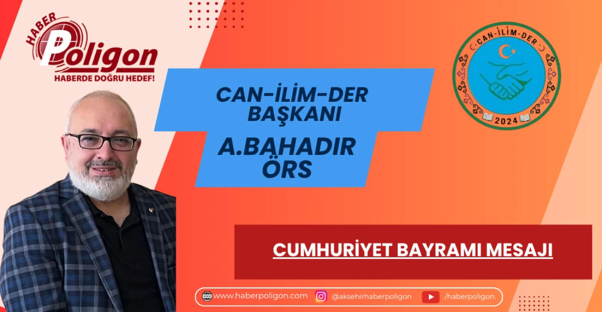 BAŞKAN &Ouml;RS'TEN 29 EKİM CUMHURİYET BAYRAMI MESAJI