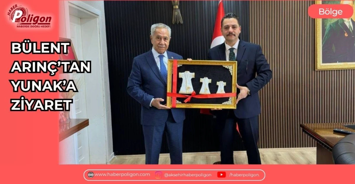 B&Uuml;LENT ARIN&Ccedil;&rsquo;TAN YUNAK&rsquo;A ZİYARET
